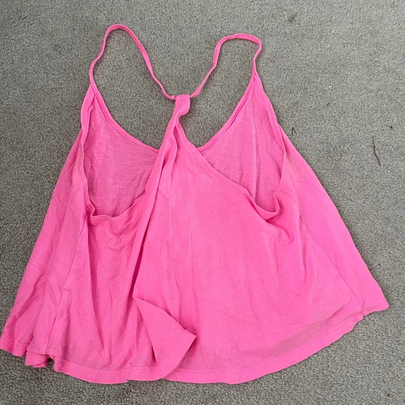 PINK neon pink crop top - Picture 3 of 3